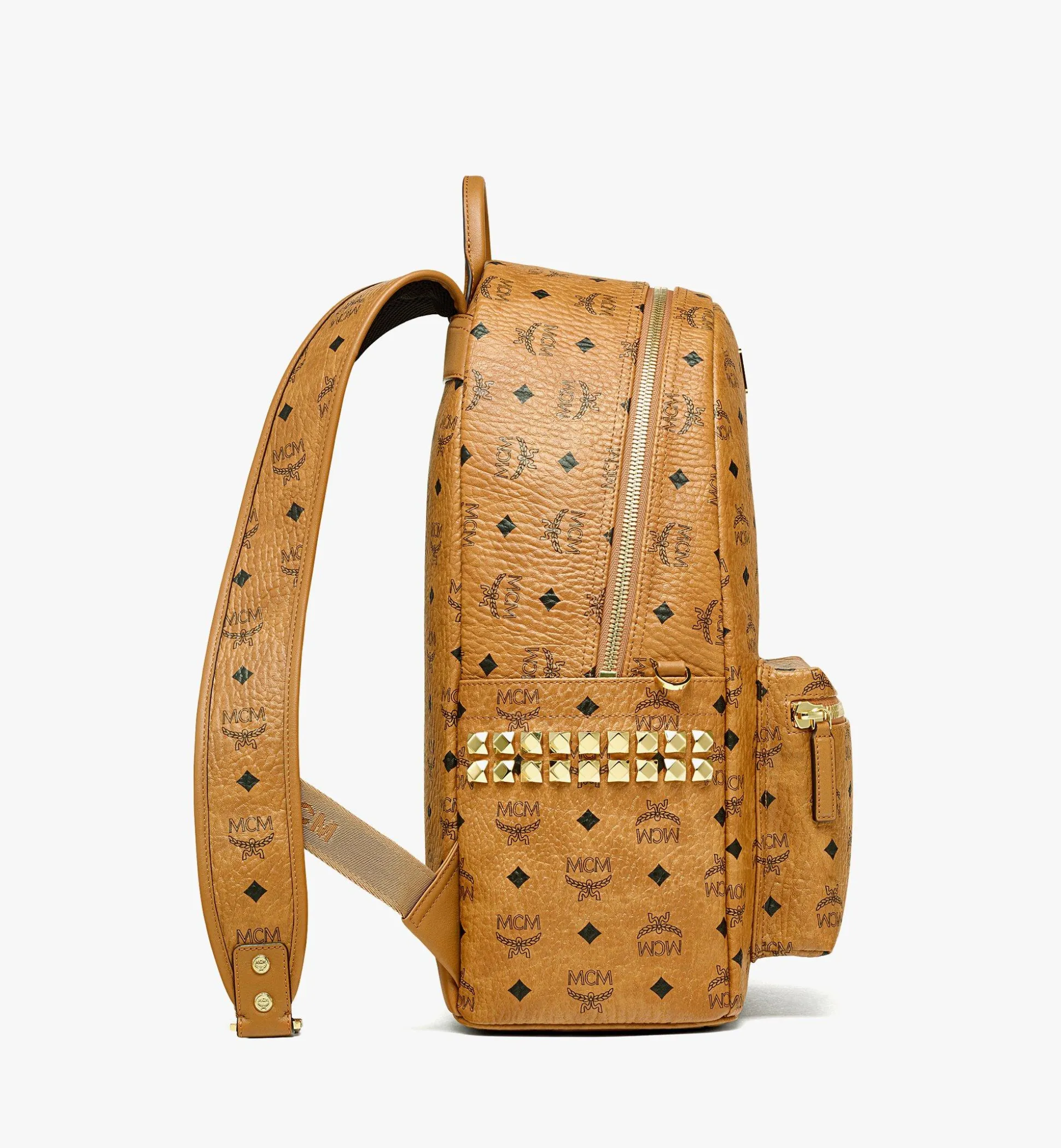 Stark Rucksack In Visetos Mit Seitlichen Nieten