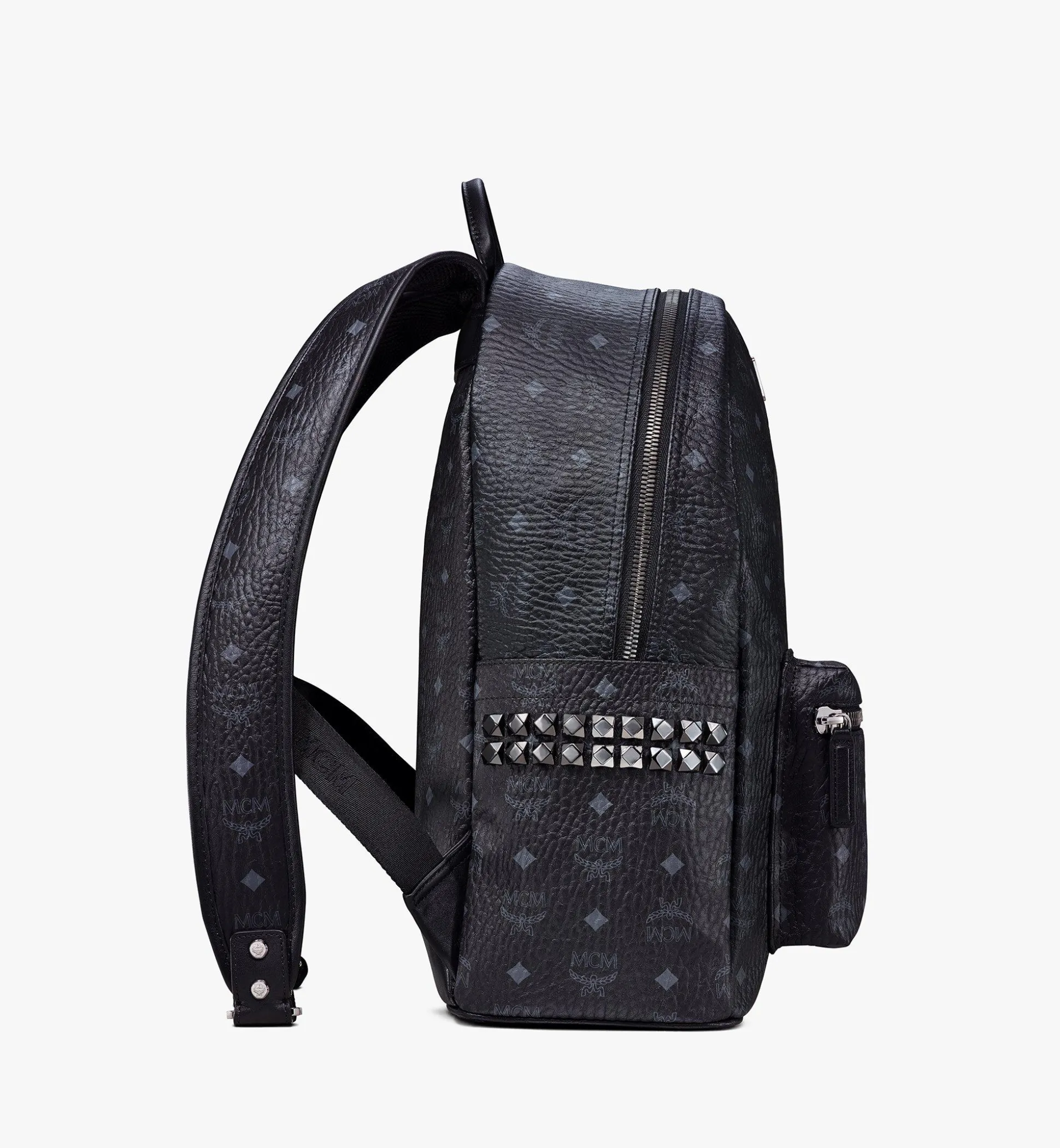 Stark Rucksack In Visetos Mit Seitlichen Nieten