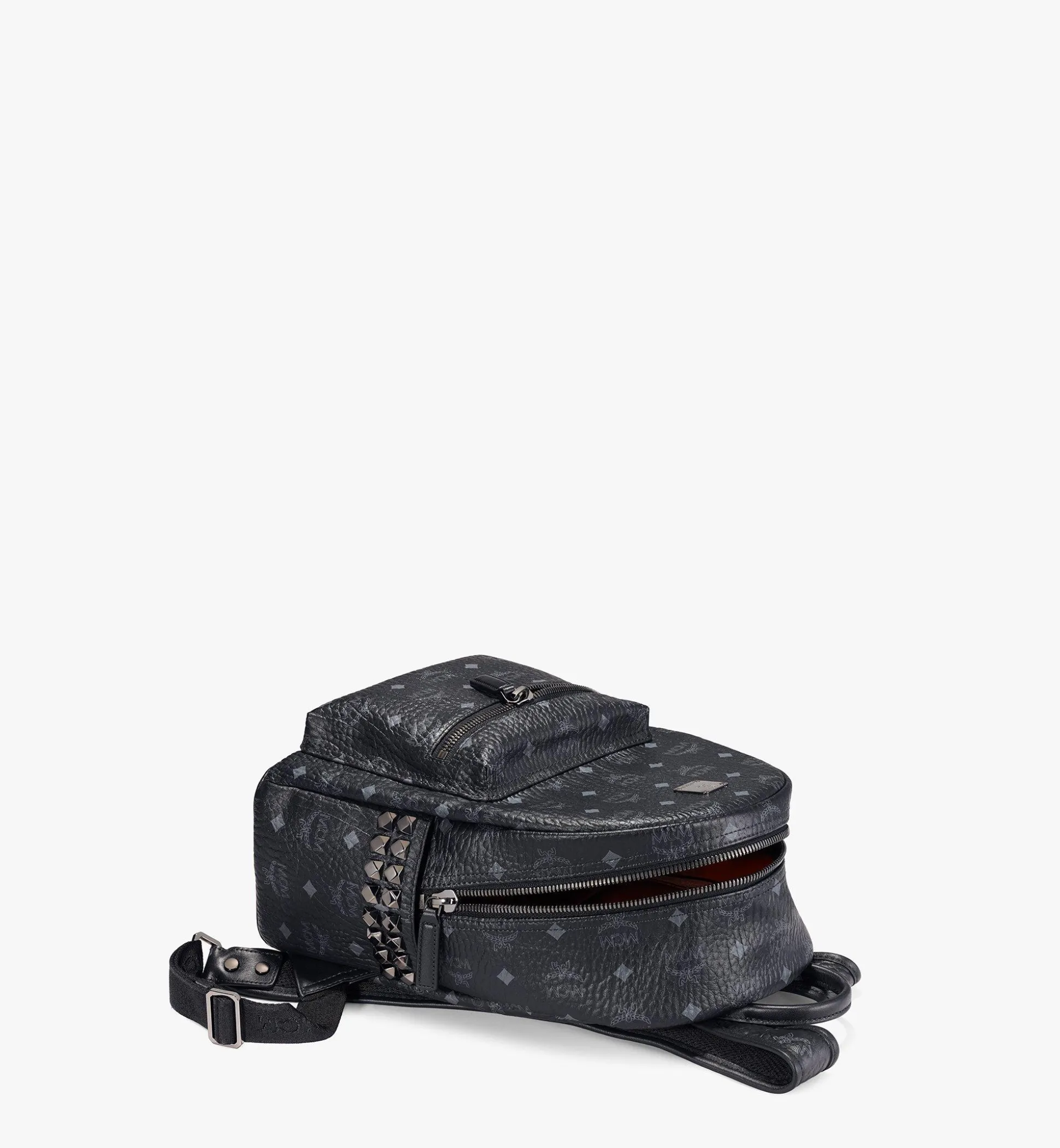 Stark Rucksack In Visetos Mit Seitlichen Nieten