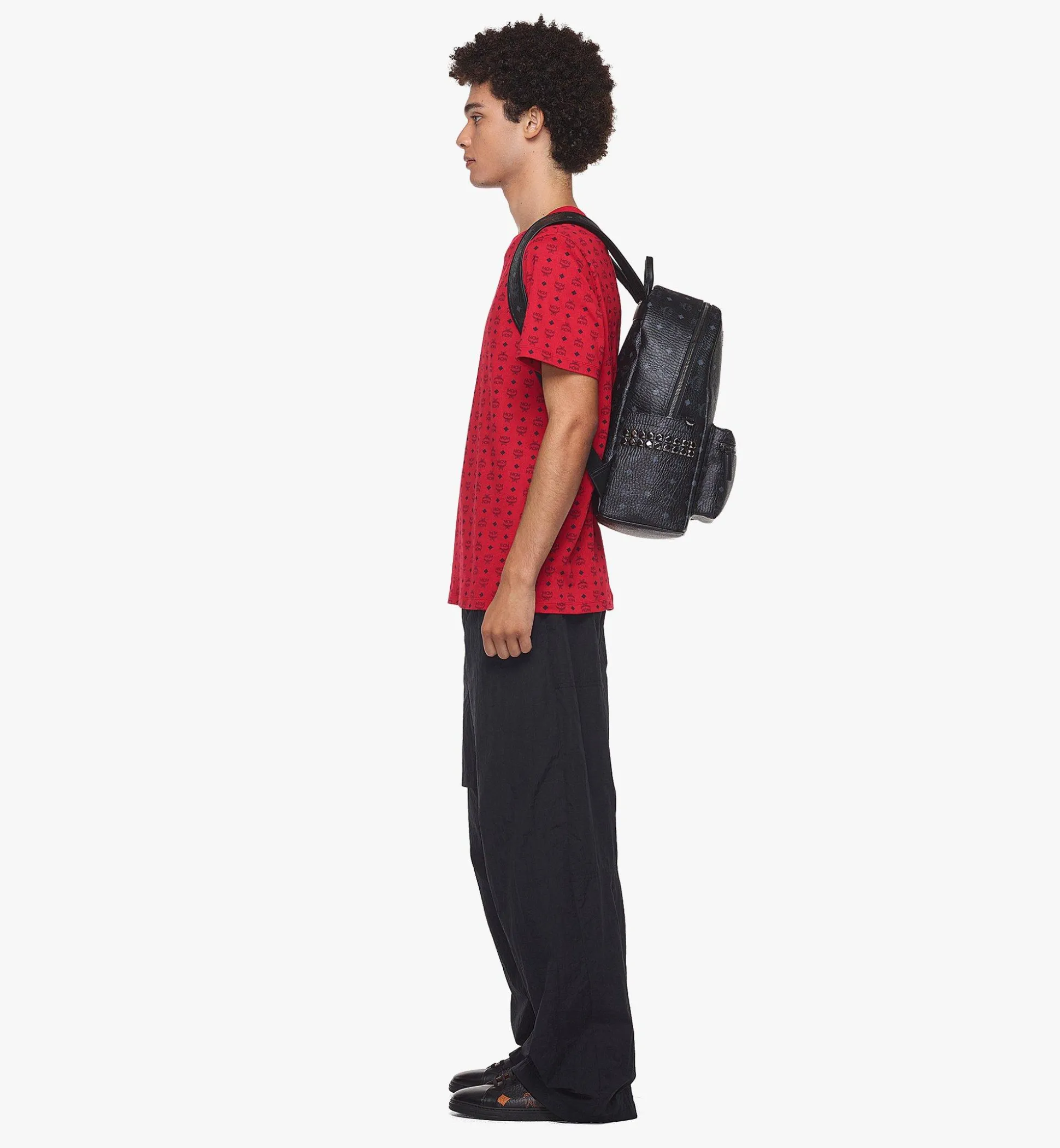Stark Rucksack In Visetos Mit Seitlichen Nieten