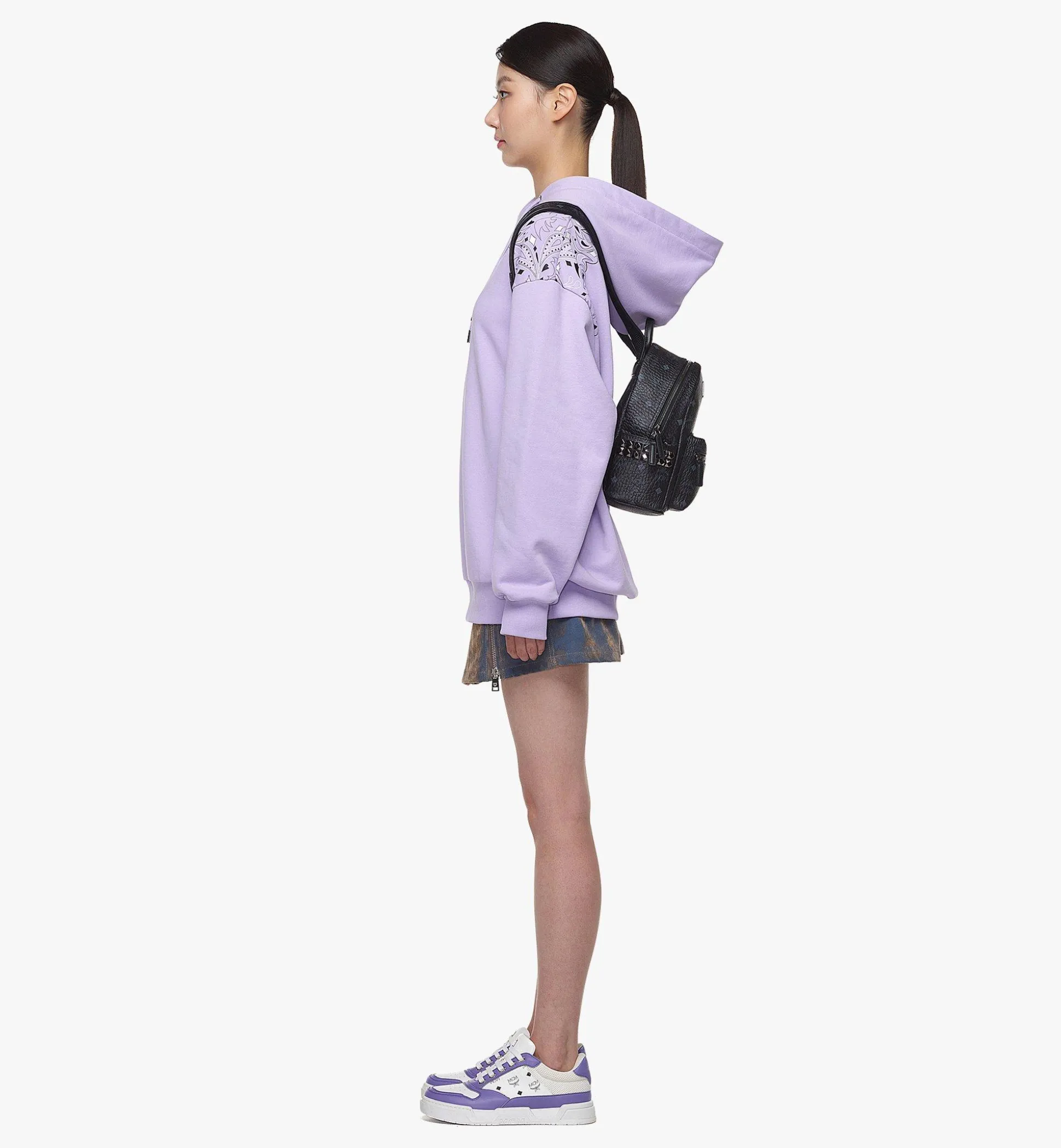 Stark Rucksack In Visetos Mit Seitlichen Nieten