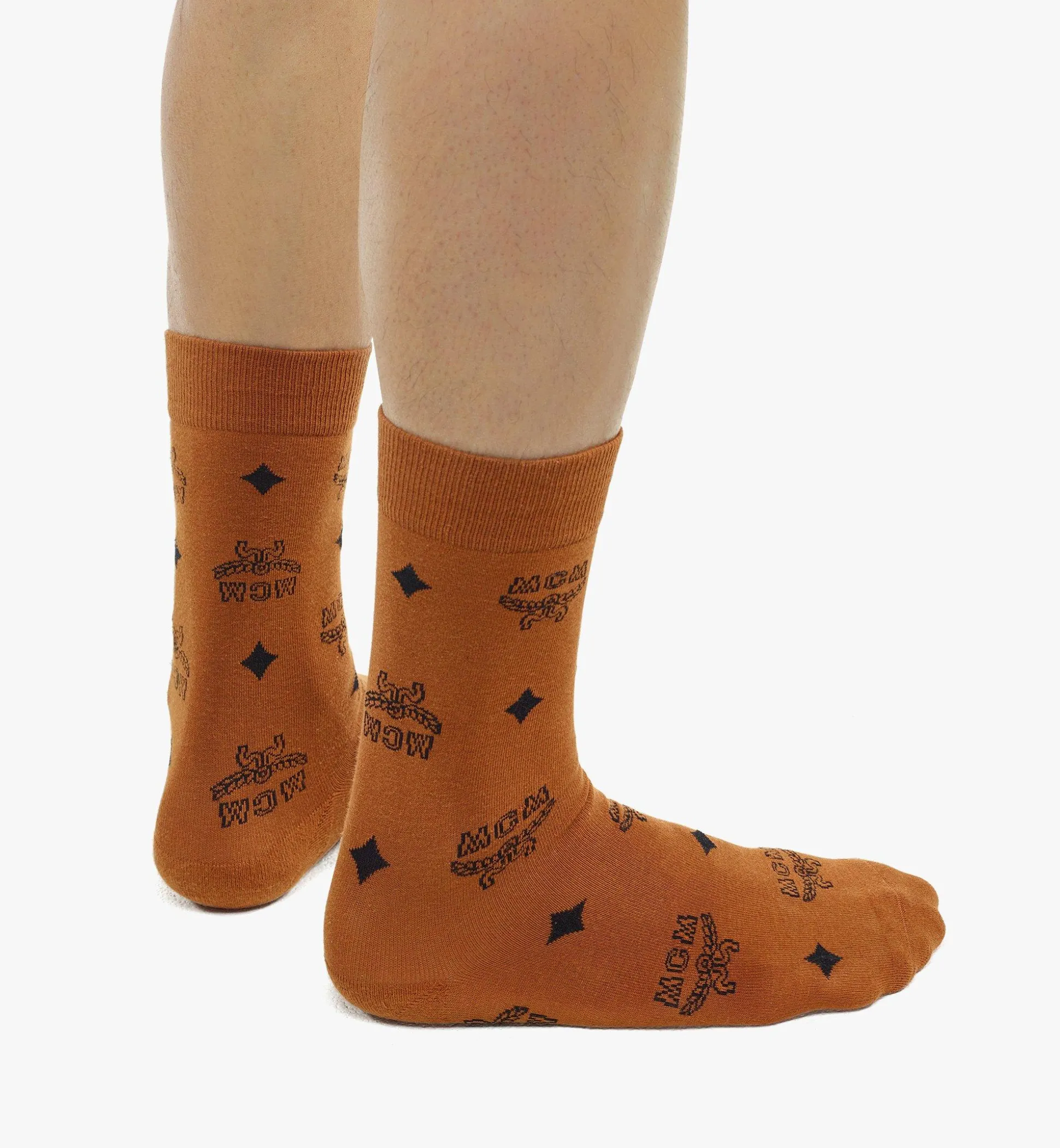 Stricksocken Mit Monogramm