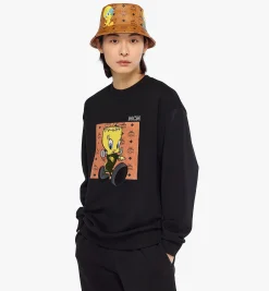 Sweatshirt Looney Tunes X Mcm Aus Bio-Baumwolle Fur Herren