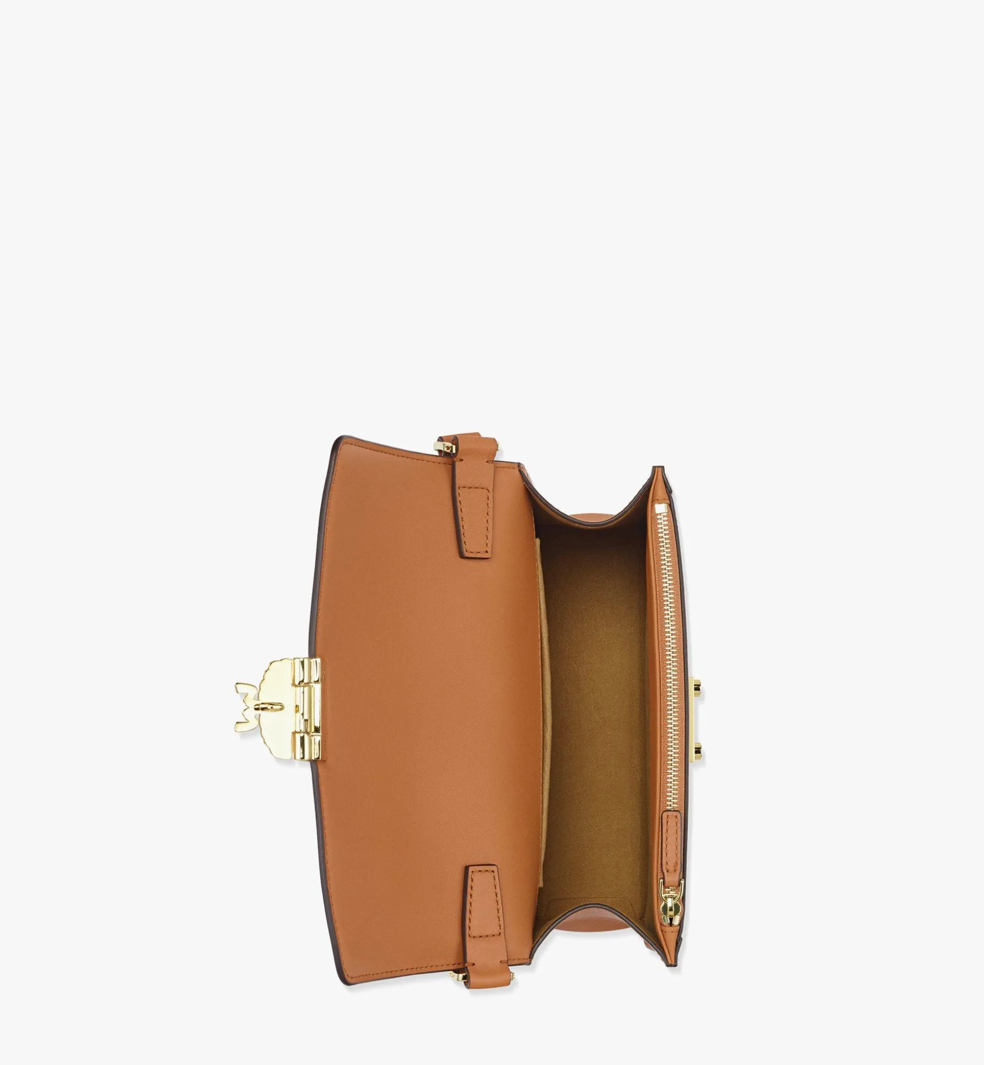 Tracy Schultertasche In Leder-Visetos-Mix