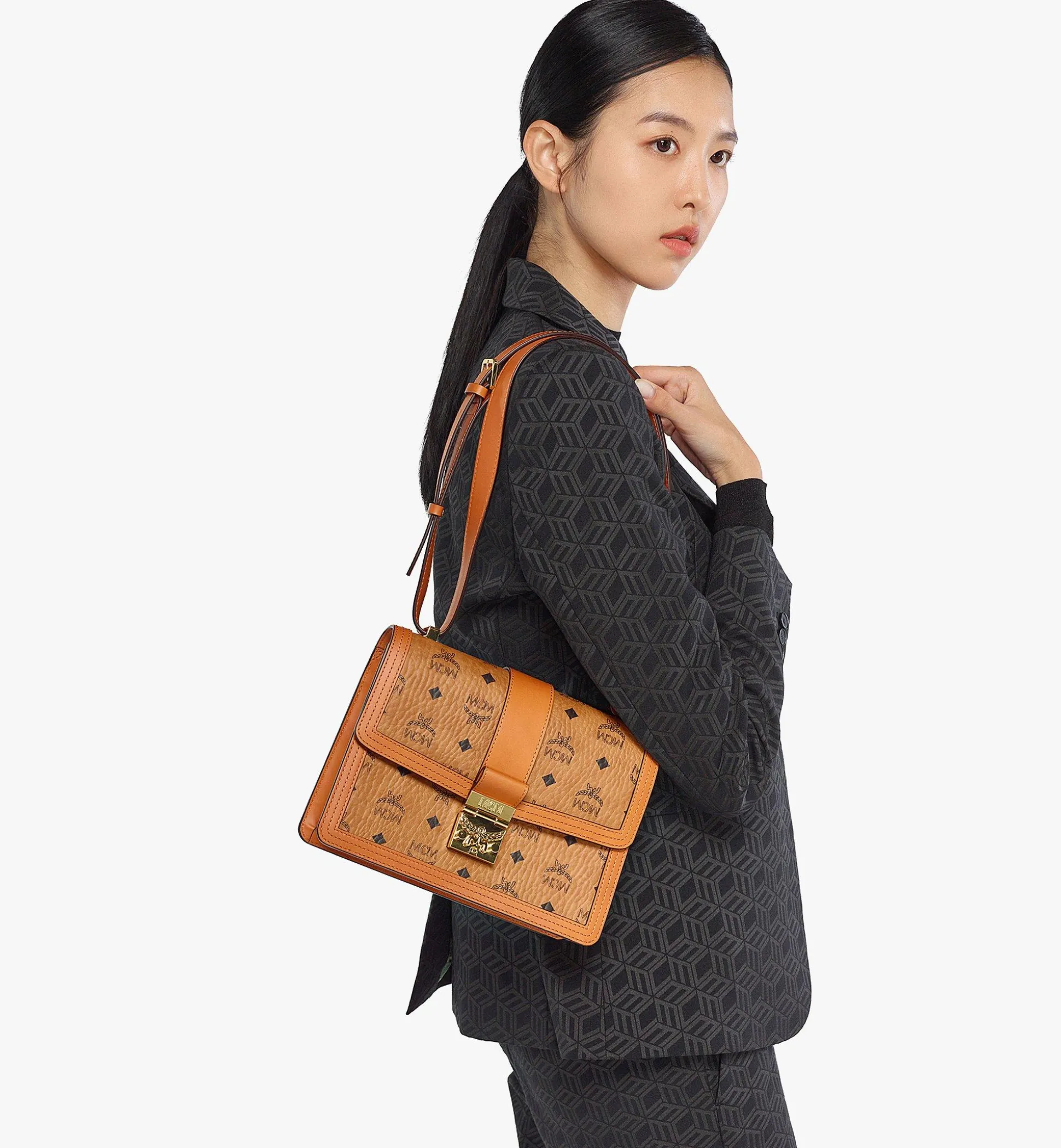 Tracy Schultertasche In Visetos