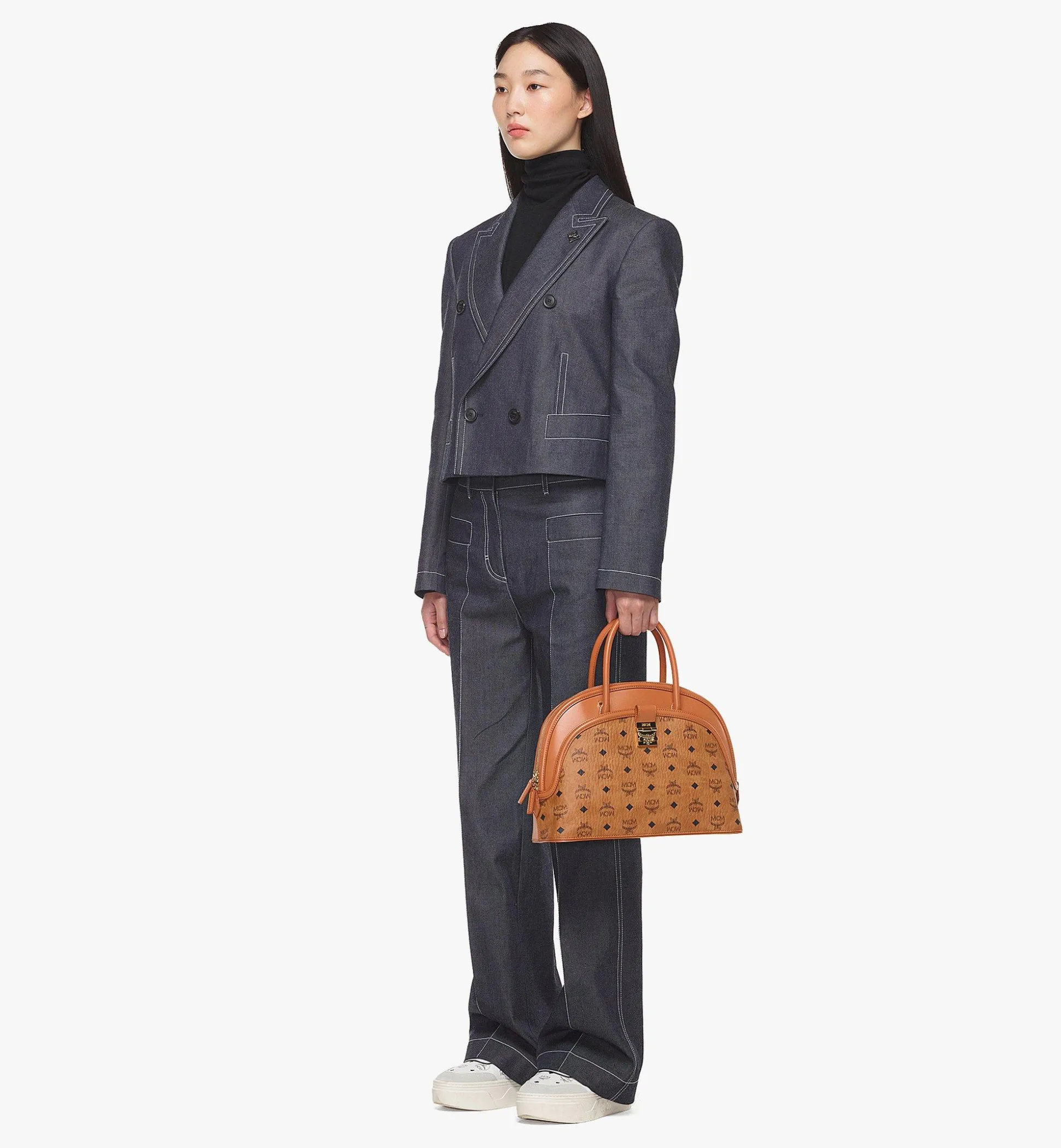 Tracy Tasche In Visetos Leder-Mix