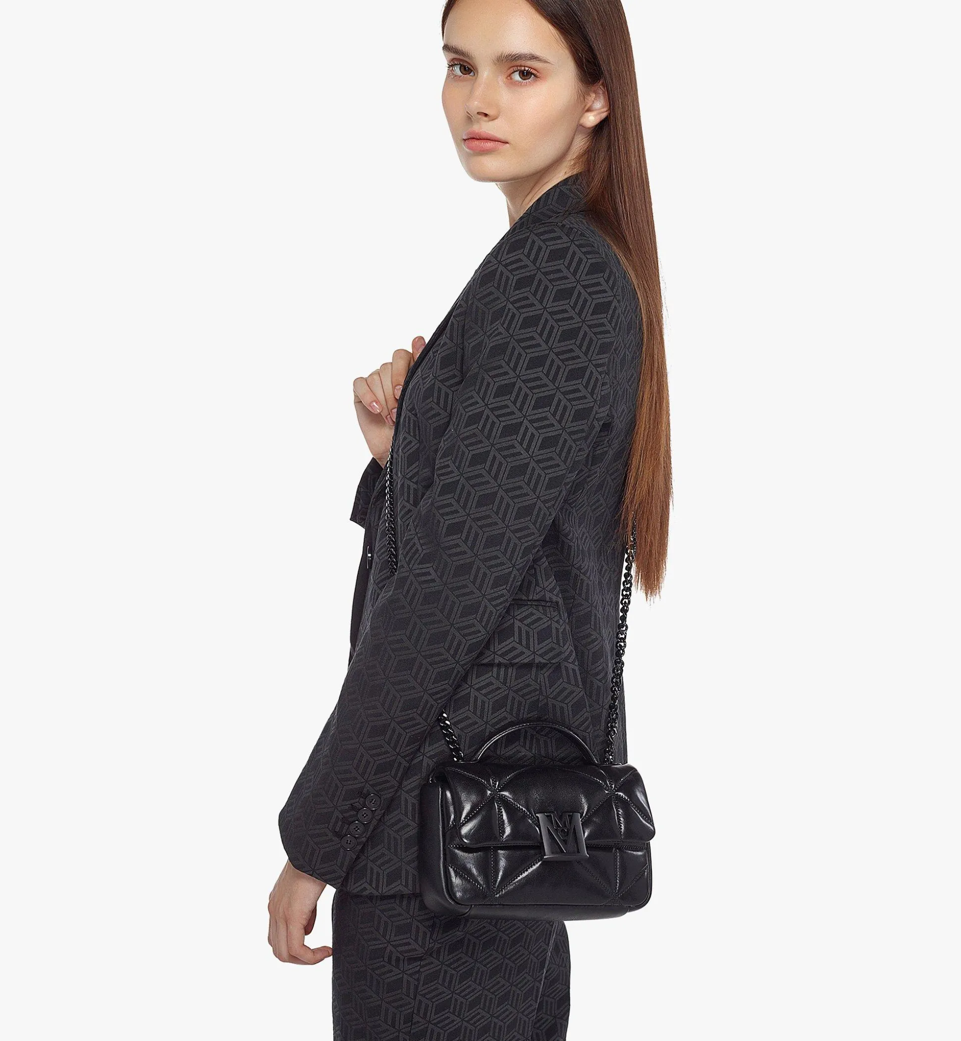 Travia Satchel Aus Gestepptem Cloud-Leder
