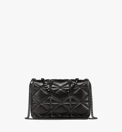 Travia Schultertasche Aus Gestepptem Cloud-Leder