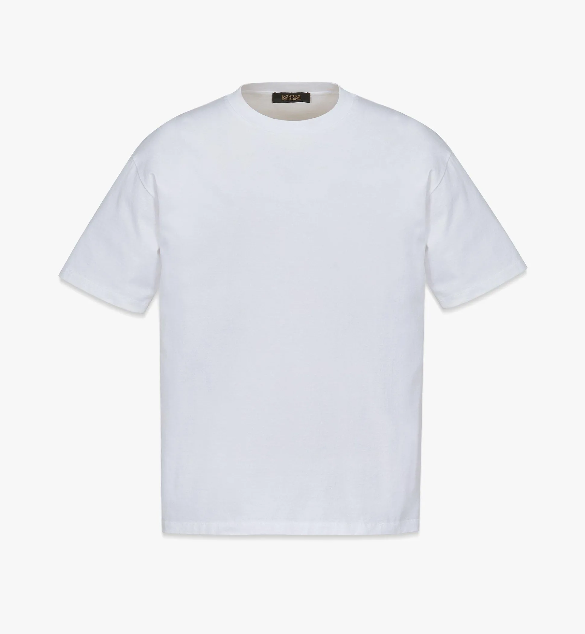 T-Shirt Aus Bio-Baumwolle In Checkerboard Visetos
