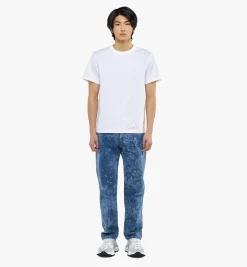 T-Shirt Aus Bio-Baumwolle In Checkerboard Visetos
