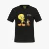 T-Shirt Looney Tunes X Mcm Aus Bio-Baumwolle Fur Damen