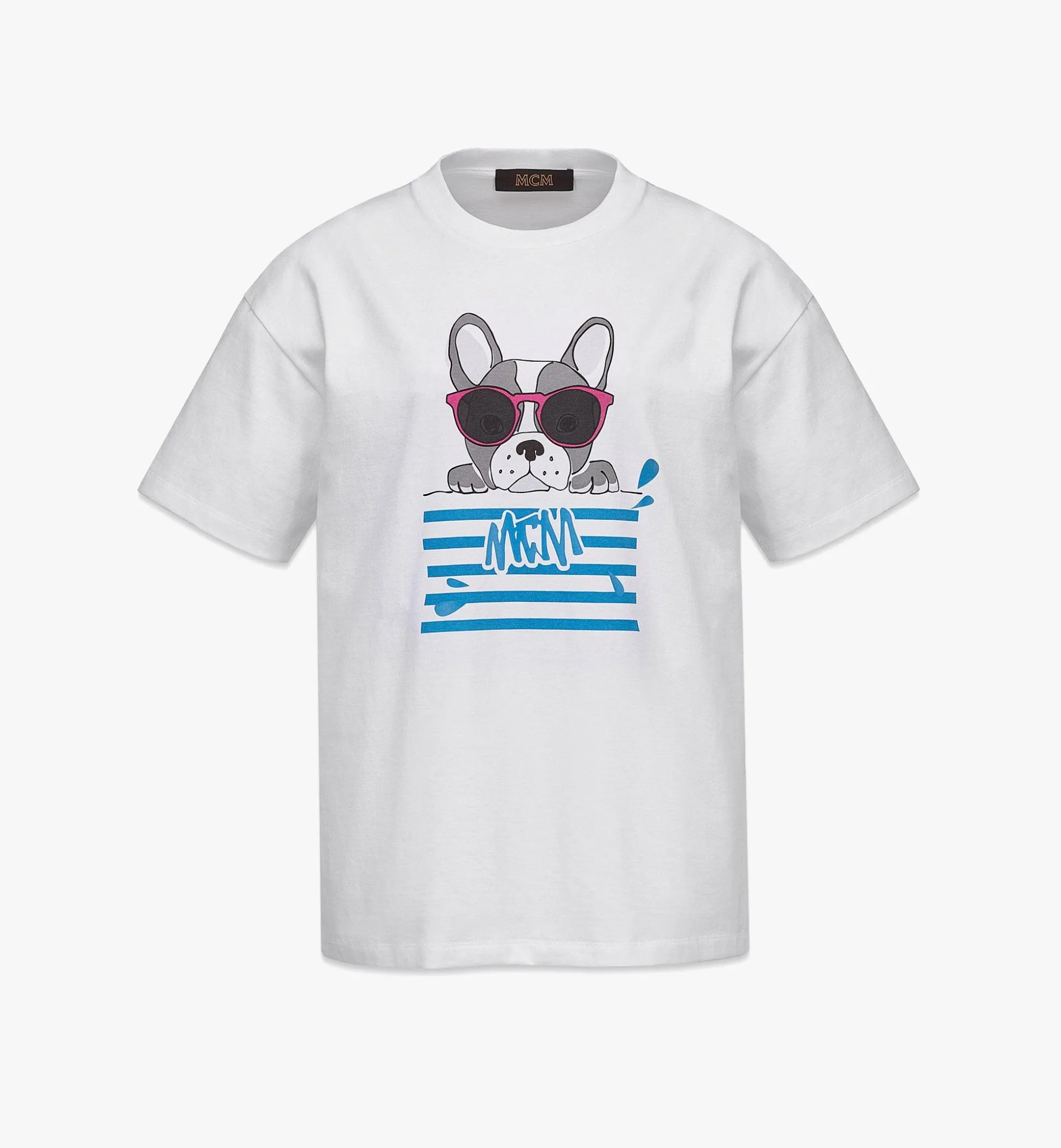 T-Shirt Mcm Sommer Aus Bio-Baumwolle Mit „M Pup"-Motiv Fur Damen