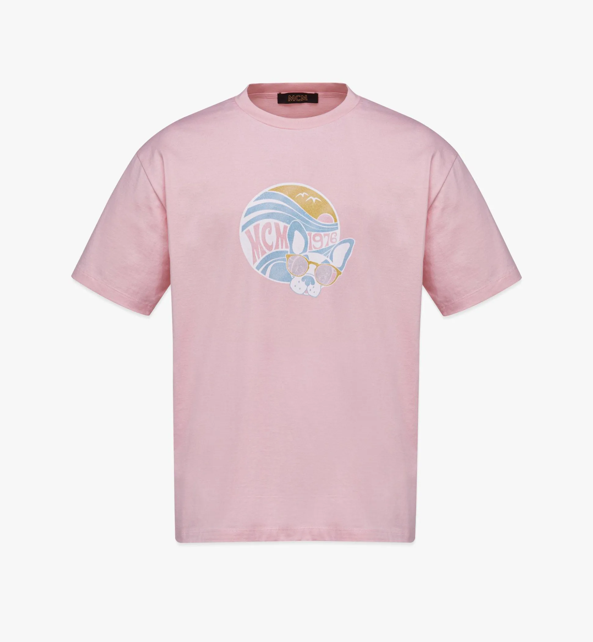 Unisex-T-Shirt M Pup Sunrise Aus Bio-Baumwolle