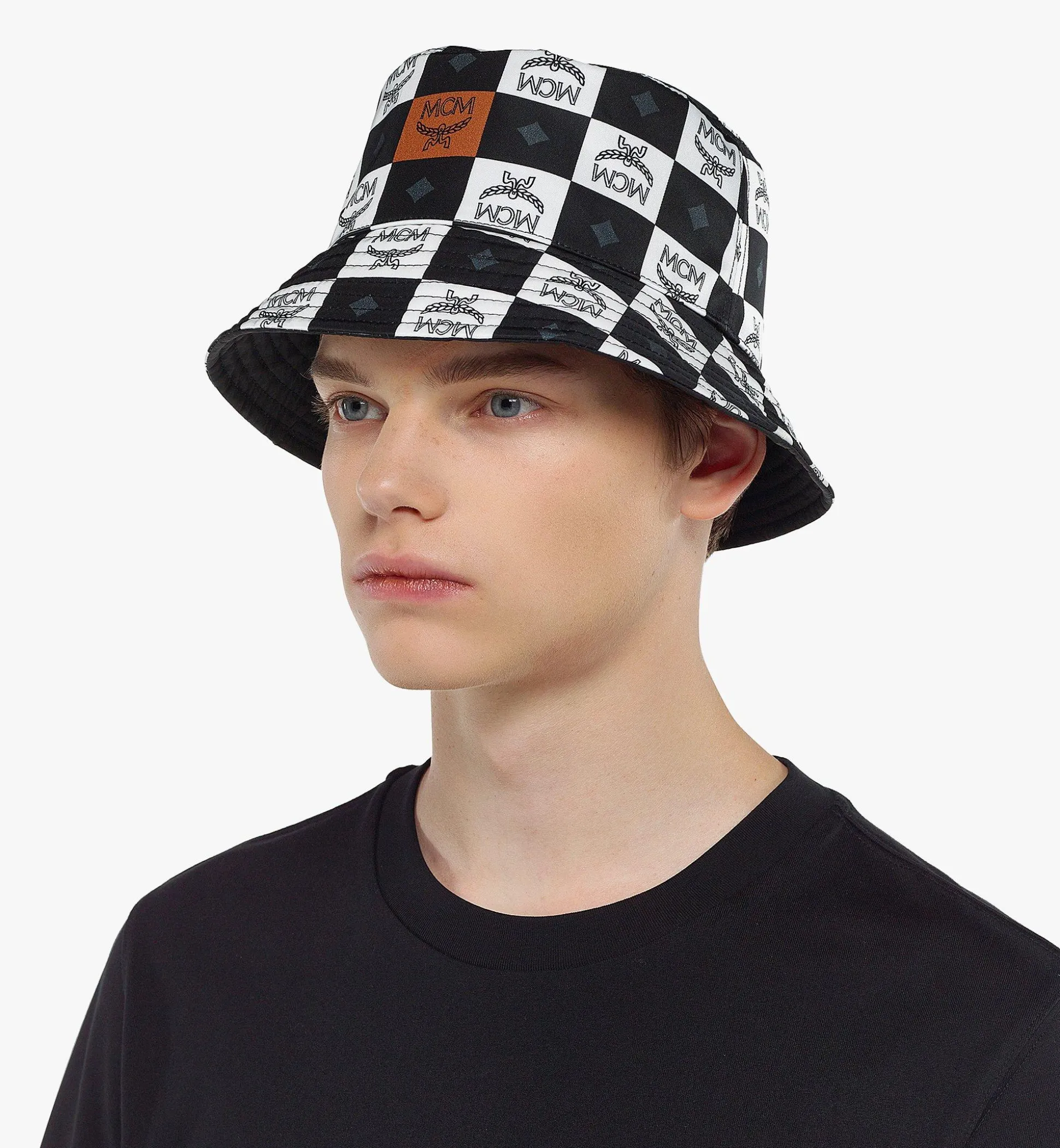 Wendbarer Anglerhut Aus Nylon In Checkerboard Visetos