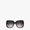 Zweifarbige, Quadratische Sonnenbrille
