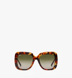 Zweifarbige, Quadratische Sonnenbrille